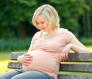 Pregnant-Woman-on-Bench-300.jpg